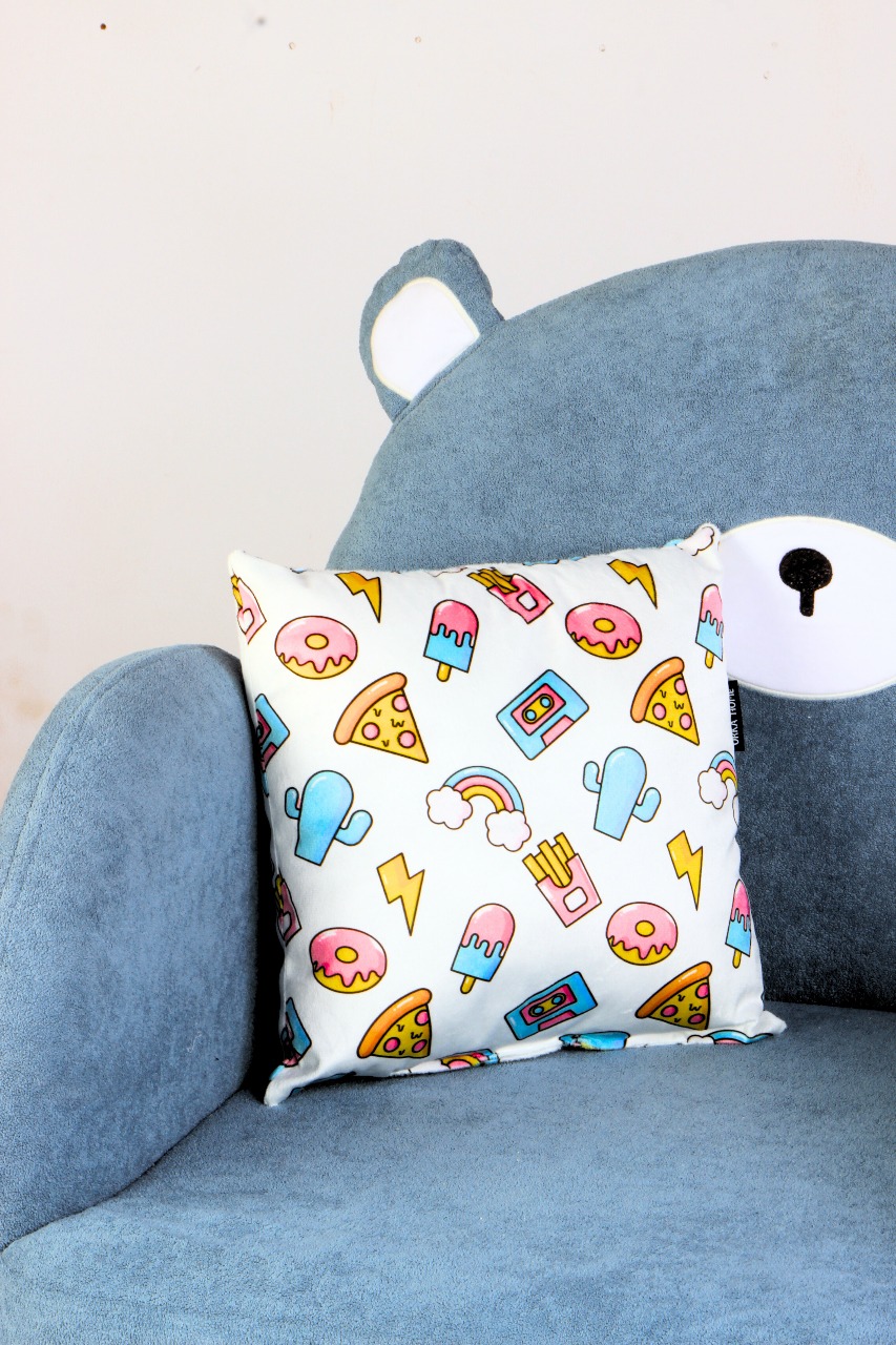 Orka Kids Filled Cushion Printed 12x12 (D10)